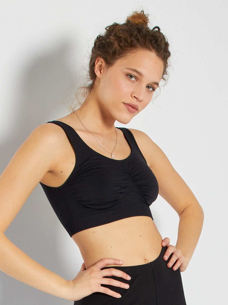 Reggiseno brassière Just Essential 'Bestform' nero - Kiabi