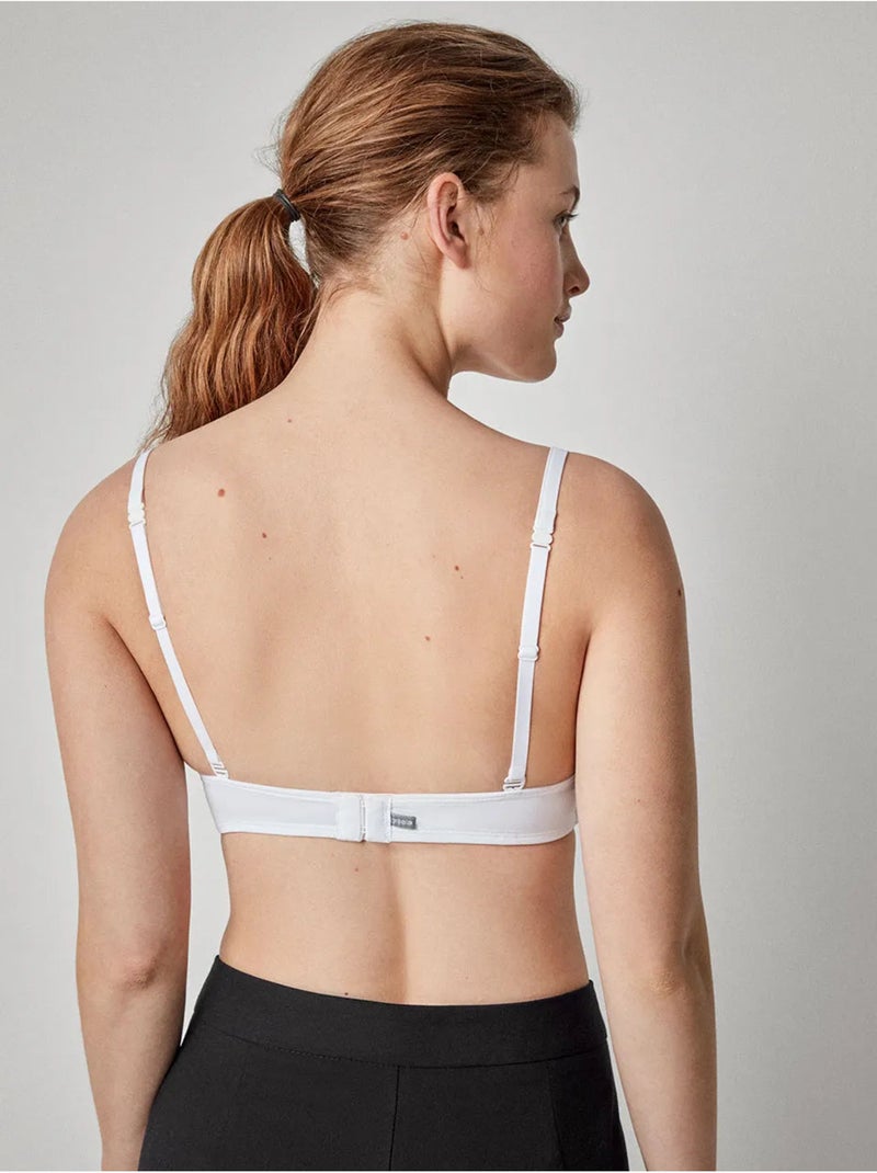 Reggiseno capacità coppe c e d Bianco - Kiabi