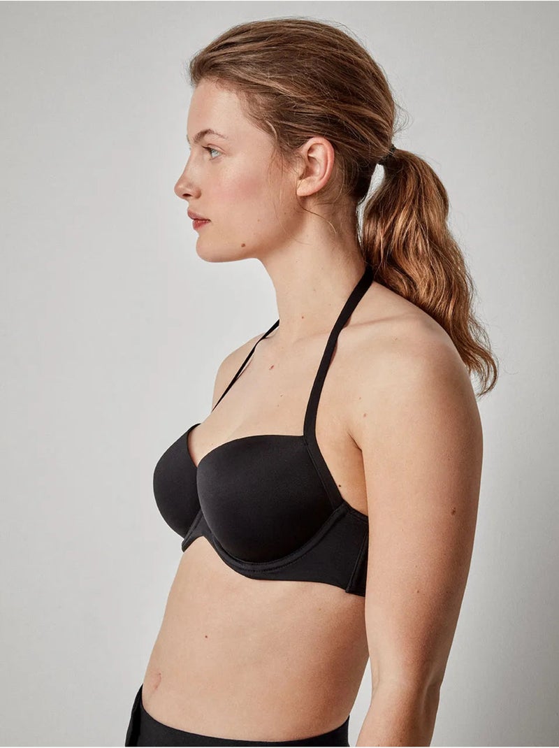 Reggiseno capacità coppe c e d Nero - Kiabi