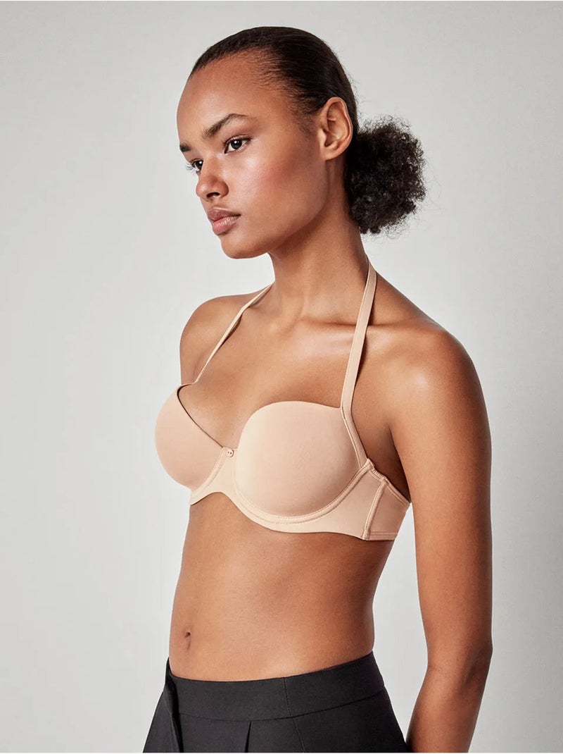 Reggiseno capacità coppe C e D Rosa - Kiabi