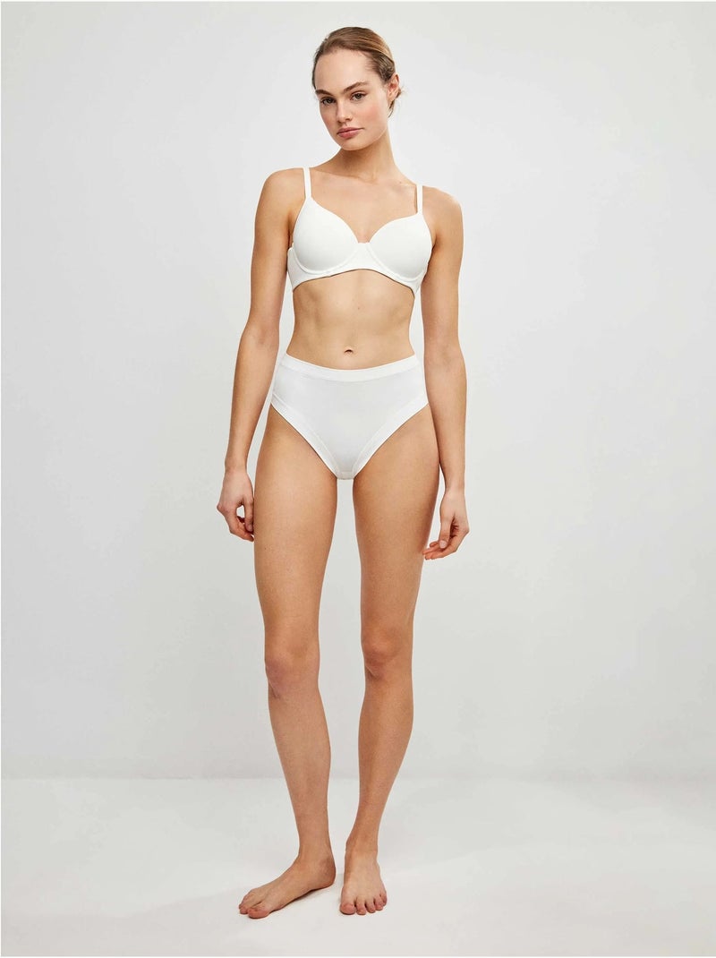 Reggiseno capacità effetto riduttore di schiena Bianco - Kiabi