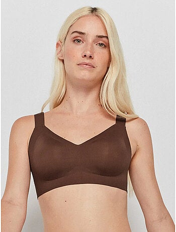 Reggiseno capacità senza ferretto e imbottitura rimovibile