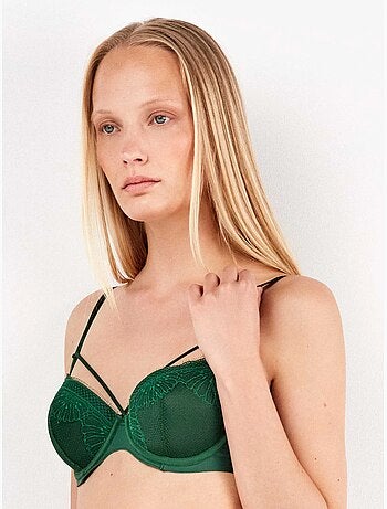 Reggiseno capacità senza imbottitura dettaglio lacci