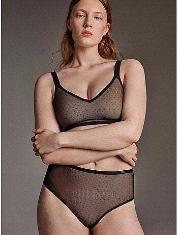 Reggiseno capacitivo senza ferretto con imbottitura rimovibile