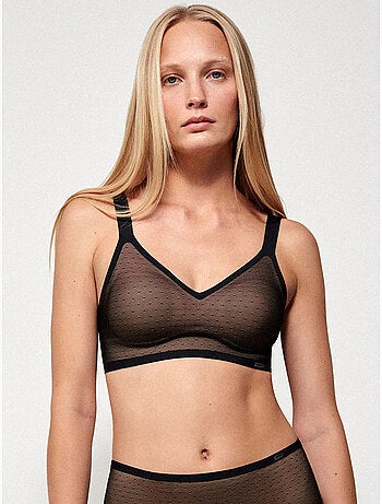 Reggiseno capacitivo senza ferretto con imbottitura rimovibile