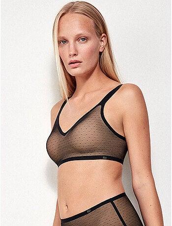 Reggiseno capacitivo senza ferretto con imbottitura rimovibile