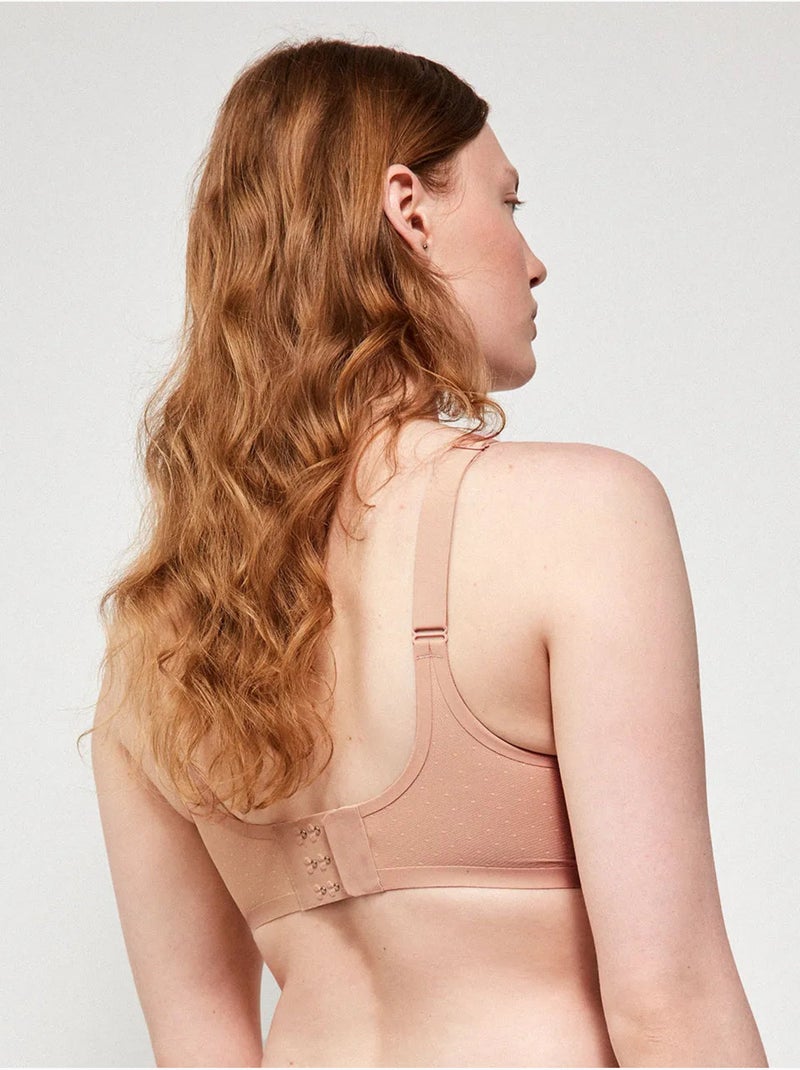Reggiseno capacitivo senza ferretto con imbottitura rimovibile Rosa - Kiabi