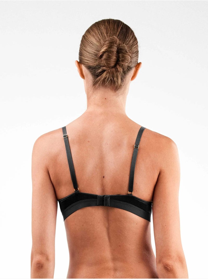 Reggiseno capacity in tessuto di pizzo Nero - Kiabi