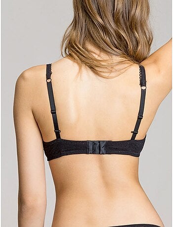 Reggiseno classico con ferretto e imbottitura in plumeti