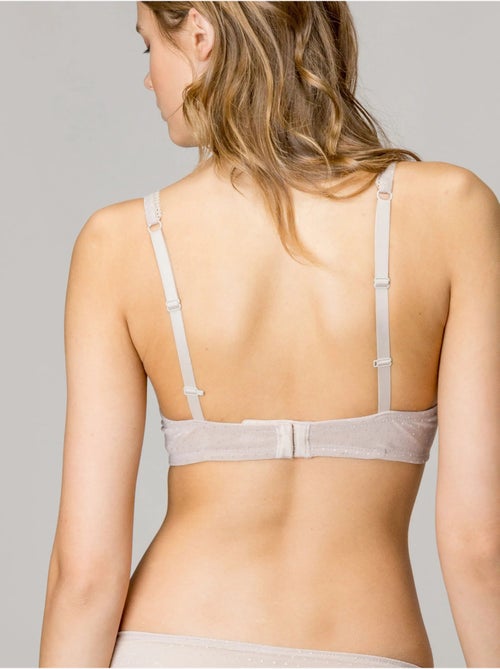 Reggiseno classico con ferretto e imbottitura in plumeti - Kiabi Reggiseno classico con ferretto e imbottitura in plumeti - Kiabi