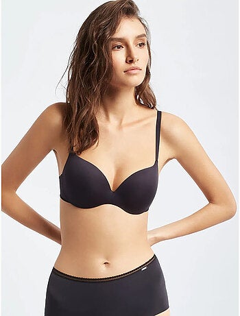 Reggiseno classico coppe continue in microfibra riciclata