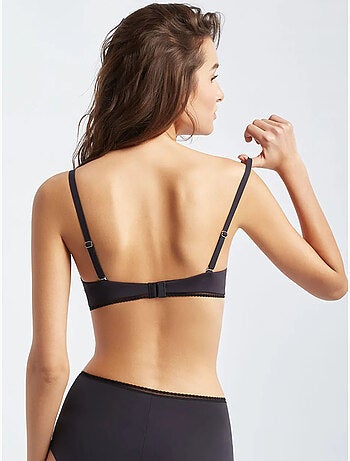 Reggiseno classico coppe continue in microfibra riciclata