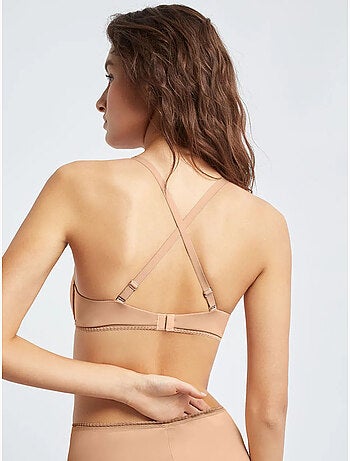 Reggiseno classico coppe continue in microfibra riciclata