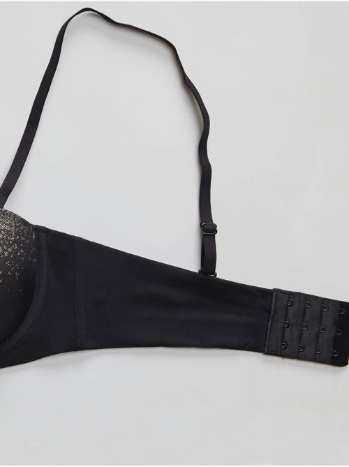 Reggiseno con capacità smontabile coppe c, d e e - Kiabi Reggiseno con capacità smontabile coppe c, d e e - Kiabi