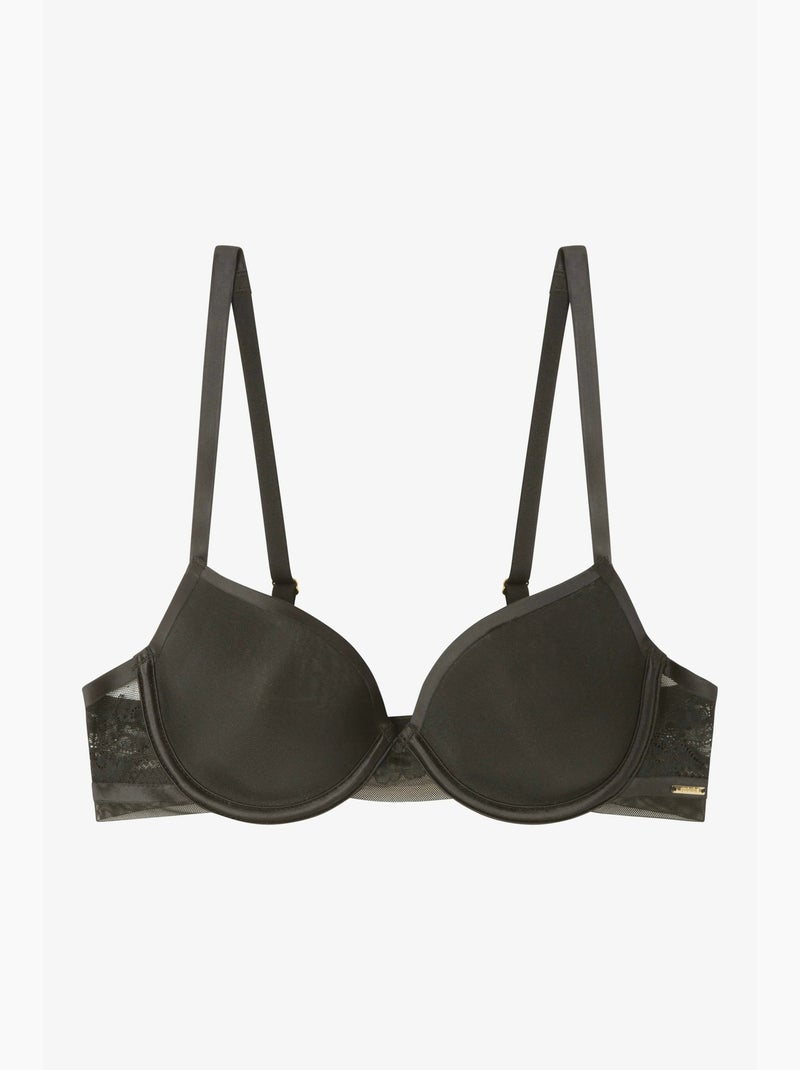Reggiseno con ferretto e coppe in schiuma ultraleggera Nero - Kiabi