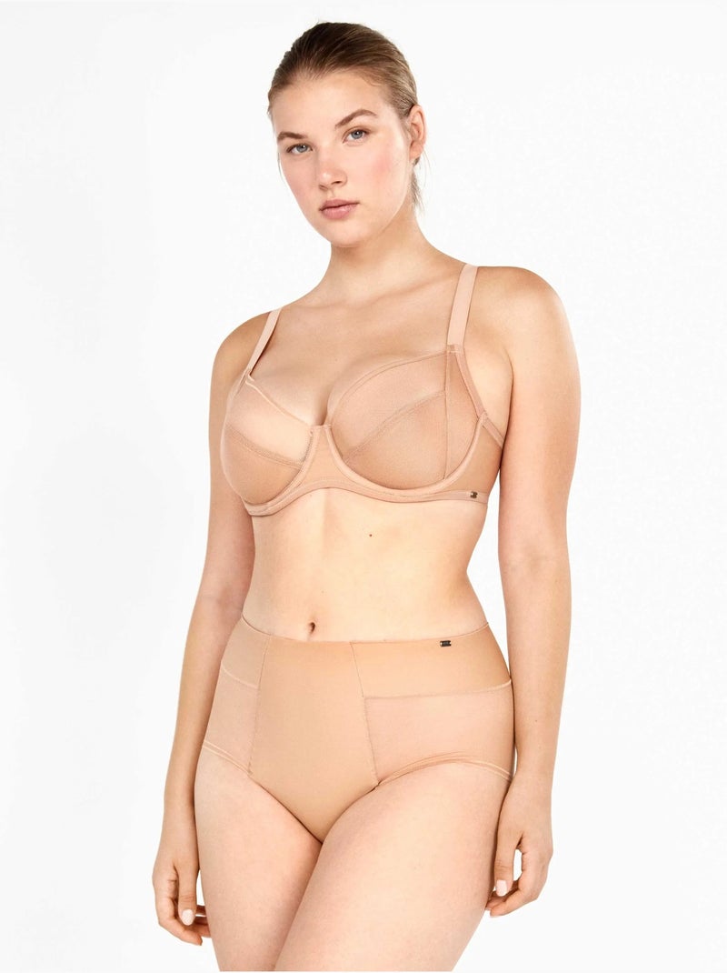 Reggiseno Coppa Differenziata Non Imbottito Rosa - Kiabi