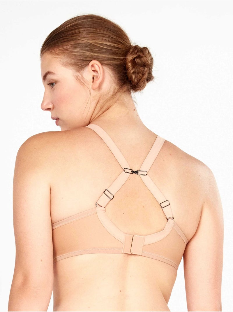 Reggiseno Coppa Differenziata Non Imbottito Rosa - Kiabi