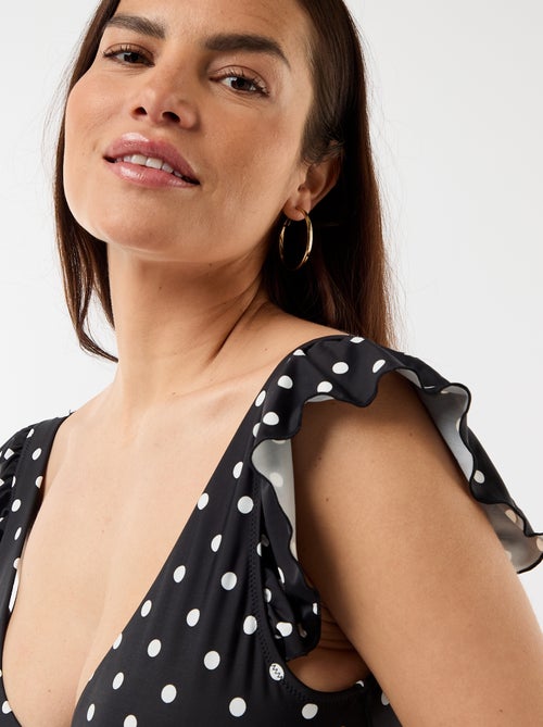 Reggiseno da bagno a pois - Kiabi