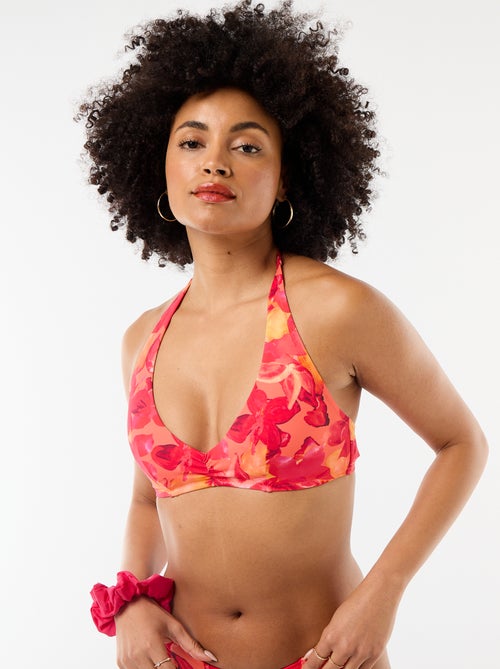 Reggiseno da bagno stampa fiori - Kiabi