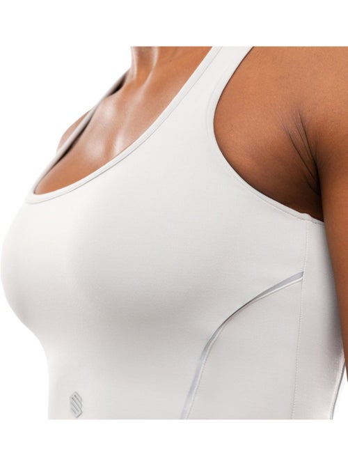 Reggiseno da corsa da donna donna angkor light gray - Kiabi
