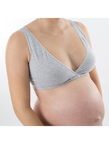Reggiseno da notte per maternità GRIS 'Bogema'
