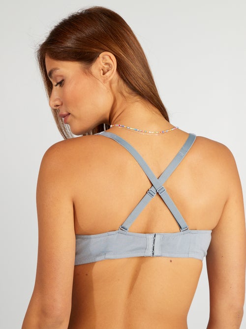 Reggiseno D&E in cotone - Kiabi