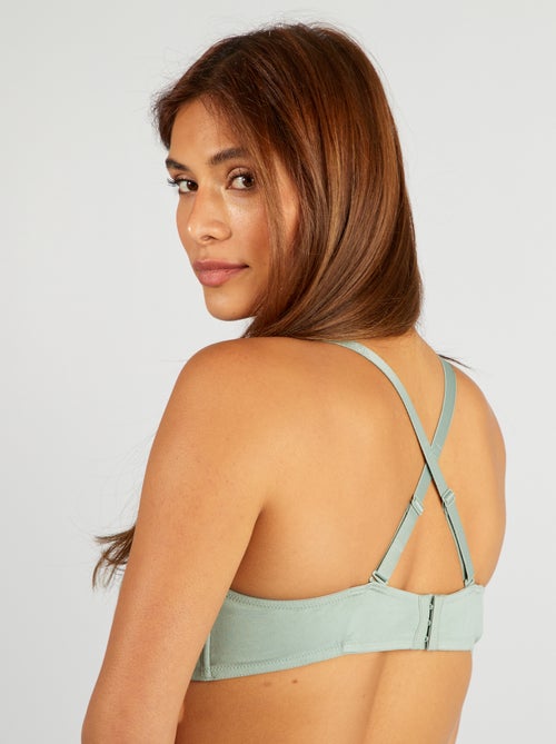 Reggiseno D&E in cotone - Kiabi