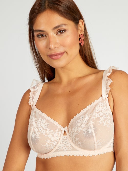 Reggiseno D&E senza coppe - Kiabi