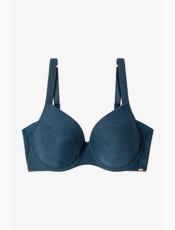 Reggiseno di capacità in tono blu petrolio