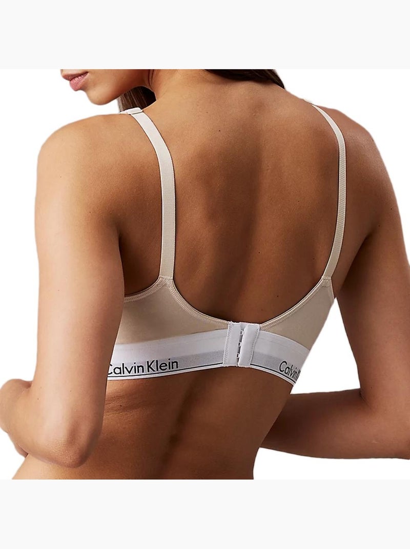 Reggiseno Donna Calvin Klein Jeans Beige - Kiabi