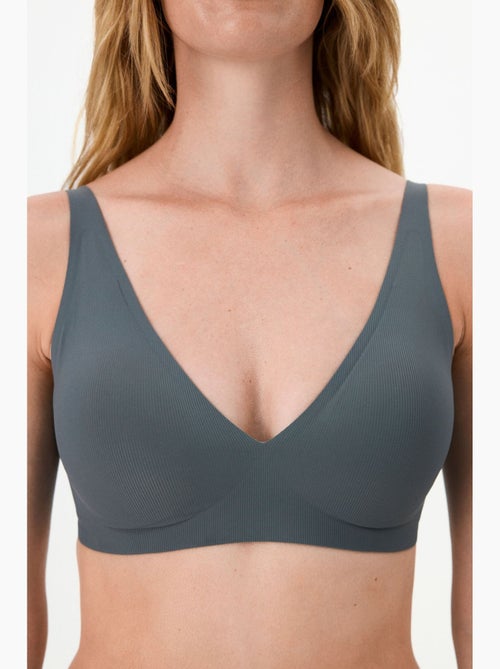 Reggiseno fit decolette imbottito invisibile penti - Kiabi Reggiseno fit decolette imbottito invisibile penti - Kiabi