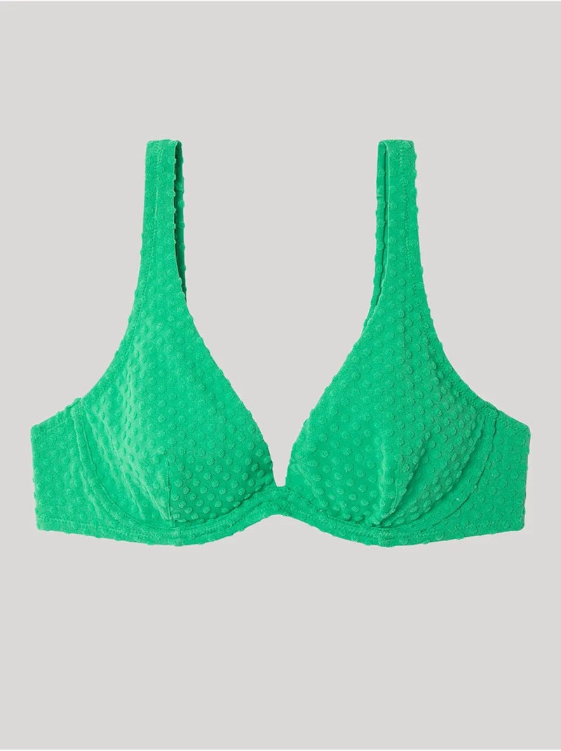 Reggiseno gran capienza senza foam Blu Verde - Kiabi