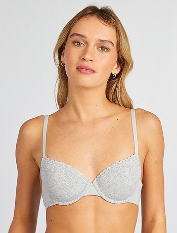 Reggiseno imbottito in cotone