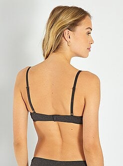 Reggiseno imbottito in cotone - Kiabi