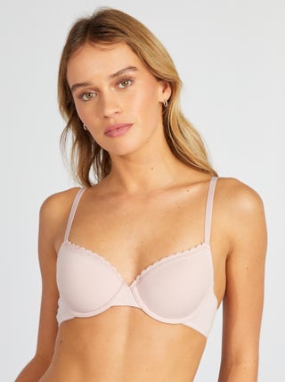 Reggiseno imbottito in cotone