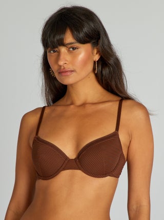 Reggiseno imbottito in microfibra