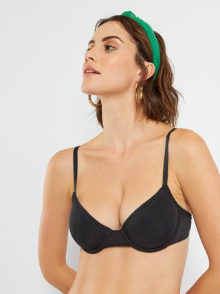 Reggiseno imbottito in microfibra