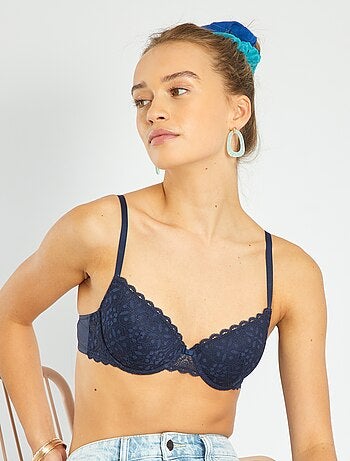 Reggiseno imbottito in pizzo