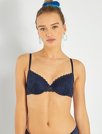 Reggiseno imbottito in pizzo