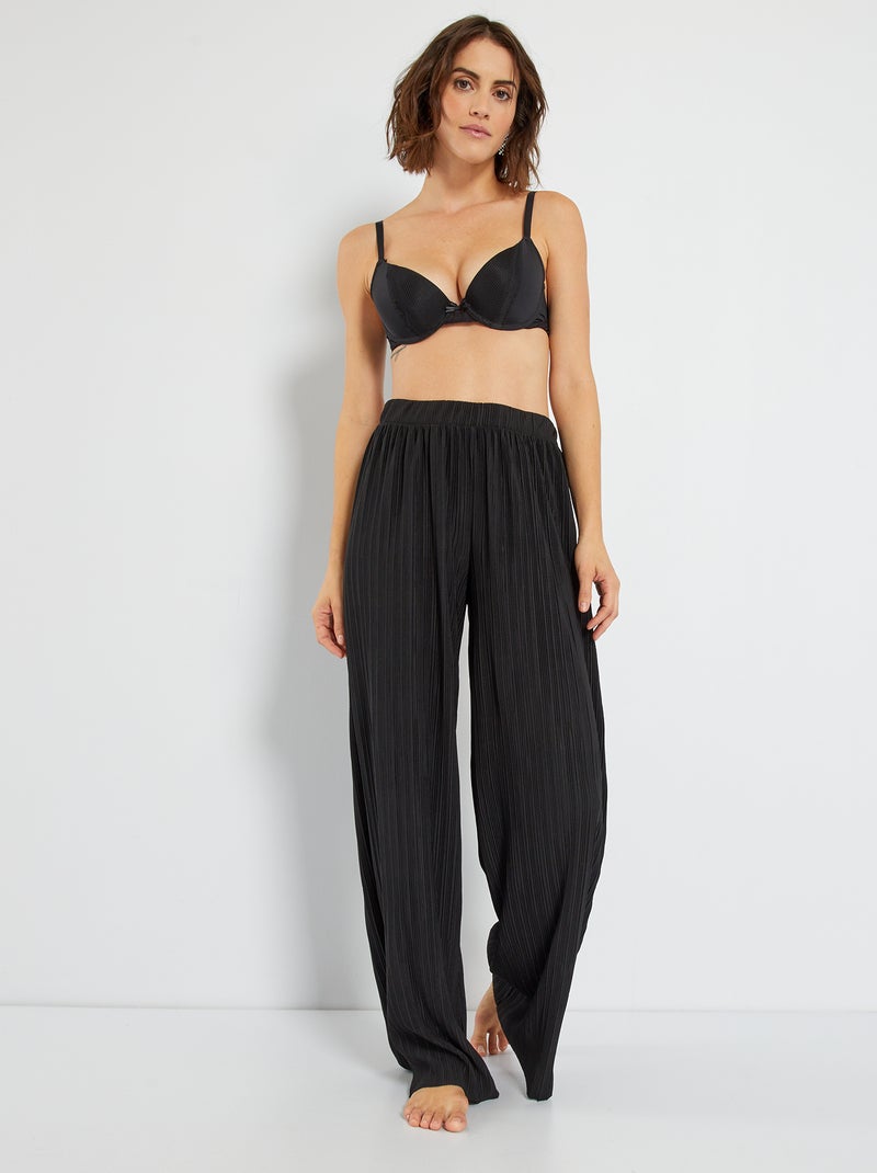 Reggiseno imbottito in pizzo 'Envie de Lingerie' nero - Kiabi