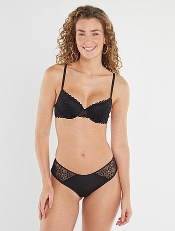 Reggiseno imbottito in pizzo