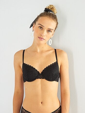 Reggiseno imbottito in pizzo