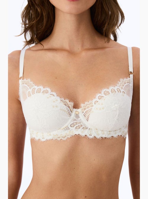 Reggiseno imbottito kırık viola penti - Kiabi Reggiseno imbottito kırık viola penti - Kiabi