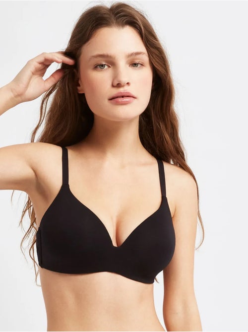 Reggiseno in fibra di bambù con ferretto in silicone integrato - Kiabi