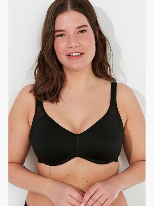 Reggiseno in jersey con ferretto e spalline regolabili penti - Kiabi