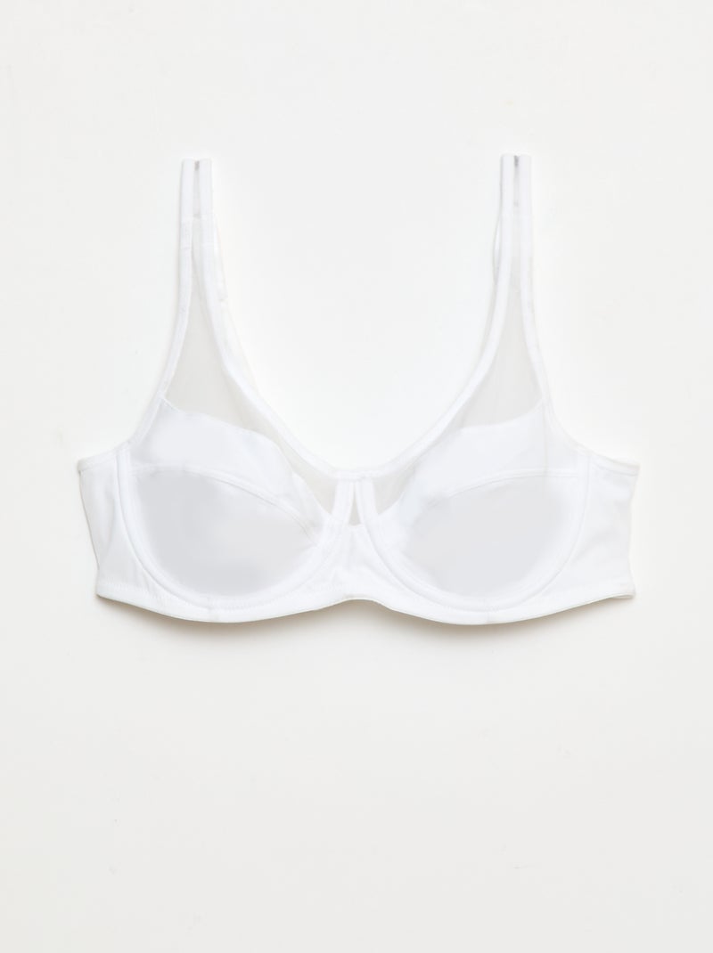 Reggiseno in microfibra 'DIM' Bianco - Kiabi