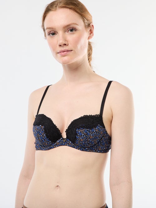 Reggiseno in microfibra stampato - Kiabi