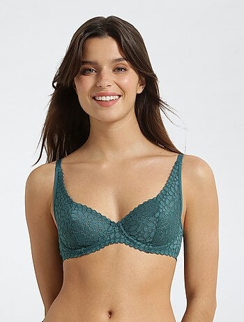 Reggiseno in pizzo con ferretto