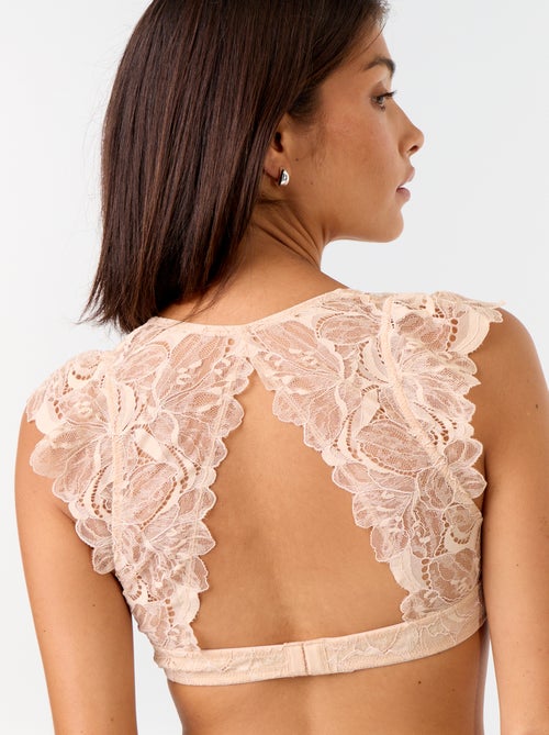 Reggiseno in pizzo con spalline a volant - Kiabi Reggiseno in pizzo con spalline a volant - Kiabi