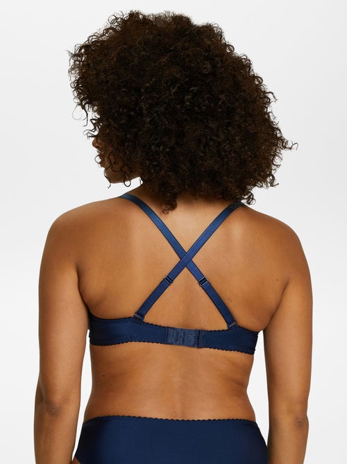 Reggiseno in pizzo e microfibra 'Sans Complexe' - Kiabi